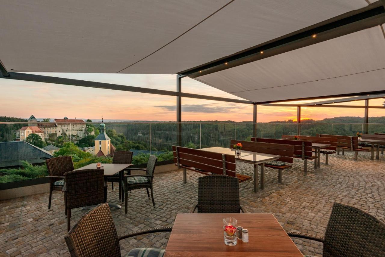 Hotel Zur Aussicht Hohnstein Εξωτερικό φωτογραφία