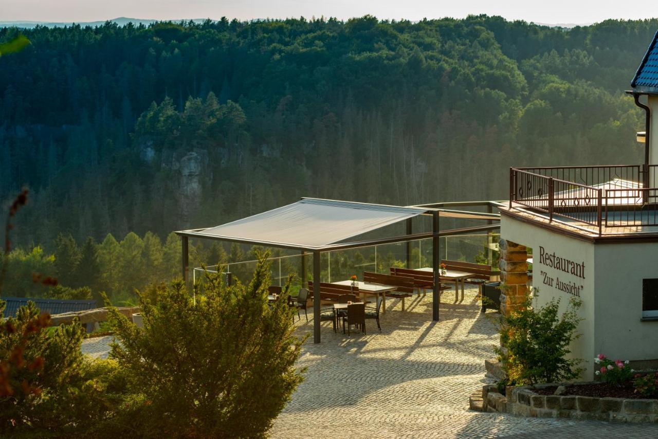 Hotel Zur Aussicht Hohnstein Εξωτερικό φωτογραφία