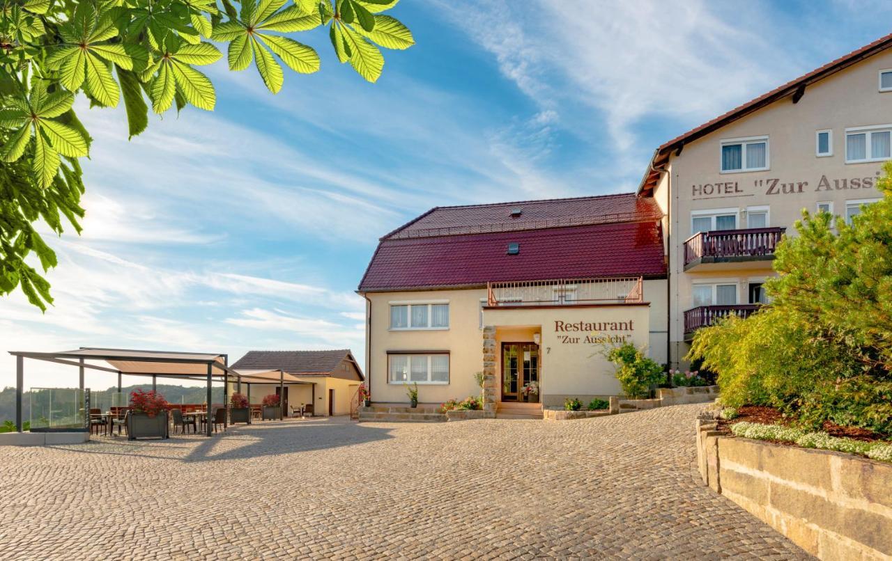 Hotel Zur Aussicht Hohnstein Εξωτερικό φωτογραφία